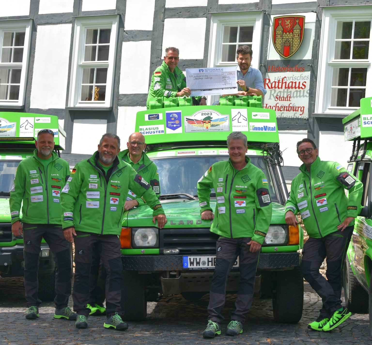 53. Etappe Stadt Hachenburg Team HACHENBURGER FRISCHLINGE